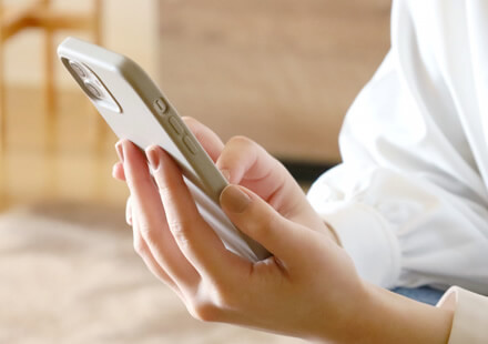 当日のご連絡・キャンセルも可能です