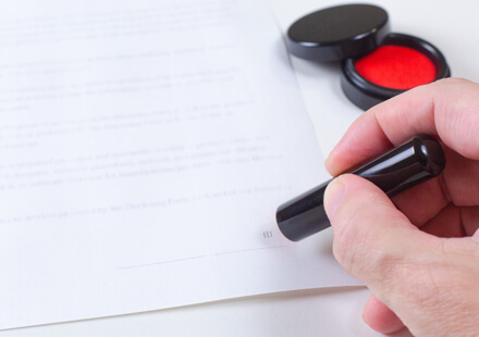 書類作成から申請までしっかりサポートいたします